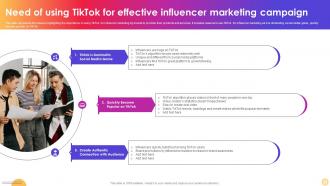 Need Of Using Tiktok For Effective Influencer Instagram Influencer Marketing Strategy SS V
