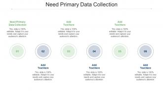 Need Primary Data Collection Ppt Powerpoint Presentation Pictures Vector Cpb