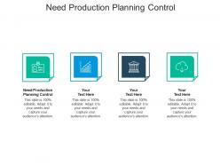 Need production planning control ppt powerpoint presentation professional smartart cpb
