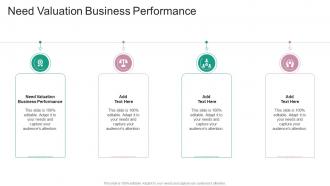 Need Valuation Business Performance In Powerpoint And Google Slides Cpb