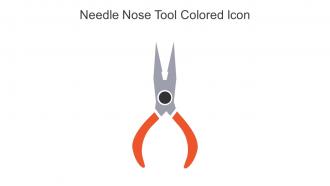 Needle Nose Tool Colored Icon In Powerpoint Pptx Png And Editable Eps Format