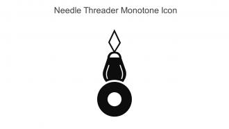 Needle Threader Monotone Icon In Powerpoint Pptx Png And Editable Eps Format