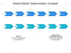 Needs based segmentation analysis ppt powerpoint presentation outline show cpb