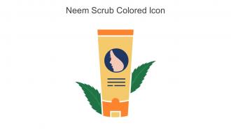 Neem Scrub Colored Icon In Powerpoint Pptx Png And Editable Eps Format