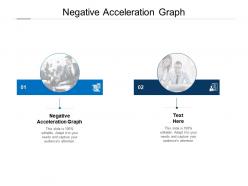 Negative acceleration graph ppt powerpoint presentation visual aids portfolio cpb