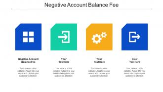 Negative Account Balance Fee Ppt Powerpoint Presentation Portfolio Rules Cpb