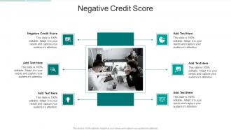 Negative Credit Score In Powerpoint And Google Slides Cpb