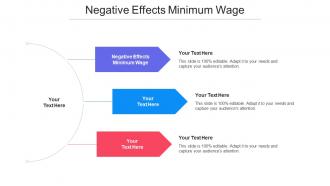 Negative Effects Minimum Wage Ppt Powerpoint Presentation Outline Backgrounds Cpb