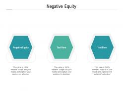 Negative equity ppt powerpoint presentation icon show cpb