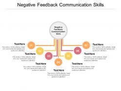 Negative feedback communication skills ppt powerpoint presentation professional objects cpb Negative feedback communication skills ppt powerpoint presentation professional objects cpb