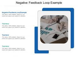 Negative feedback loop example ppt powerpoint presentation gallery inspiration cpb