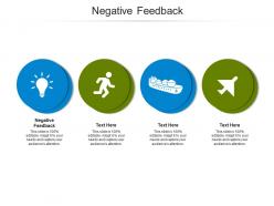 Negative feedback ppt powerpoint presentation infographics aids cpb