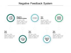 Negative feedback system ppt powerpoint presentation summary slide portrait cpb
