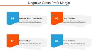 Negative Gross Profit Margin Ppt Powerpoint Presentation Gallery Samples Cpb