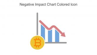 Negative Impact Chart Colored Icon In Powerpoint Pptx Png And Editable Eps Format