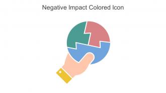 Negative Impact Colored Icon In Powerpoint Pptx Png And Editable Eps Format