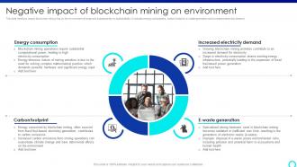 Negative Impact Of Blockchain Mining Mastering Blockchain Mining A Step By Step Guide BCT SS V