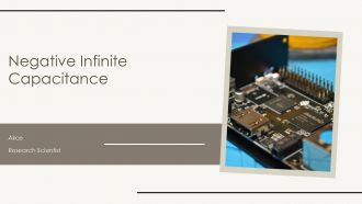 Negative Infinite Capacitance PPT Sample ACP