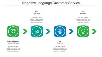 Negative language customer service ppt powerpoint presentation infographic template icons cpb