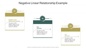 Negative Linear Relationship Example In Powerpoint And Google Slides Cpb