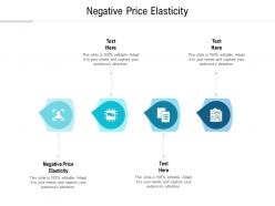 Negative price elasticity ppt powerpoint presentation show topics cpb