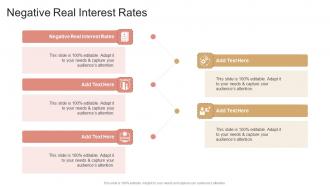 Negative Real Interest Rates In Powerpoint And Google Slides Cpb