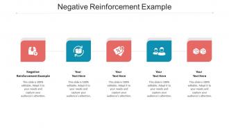 Negative reinforcement example ppt powerpoint presentation model styles cpb