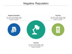 Negative reputation ppt powerpoint presentation pictures brochure cpb