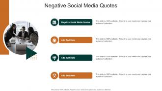 Negative Social Media Quotes In Powerpoint And Google Slides Cpb
