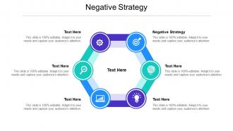 Negative strategy ppt powerpoint presentation gallery samples cpb