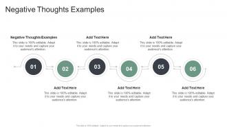 Negative Thoughts Examples In Powerpoint And Google Slides Cpb