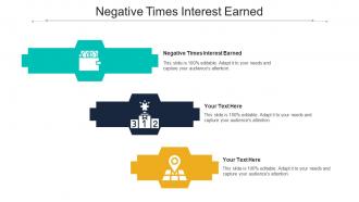 Negative Times Interest Earned Ppt Powerpoint Presentation Slides Infographic Template Cpb