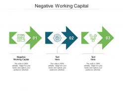 Negative working capital ppt powerpoint presentation gallery model cpb