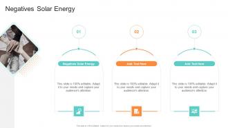 Negatives Solar Energy In Powerpoint And Google Slides Cpb