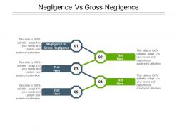 Negligence vs gross negligence ppt powerpoint presentation infographic template gridlines cpb