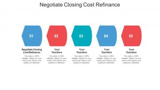 Negotiate closing cost refinance ppt powerpoint presentation file picture cpb