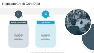 Negotiate Credit Card Debt In Powerpoint And Google Slides Cpb