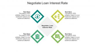 Negotiate loan interest rate ppt powerpoint presentation model files cpb