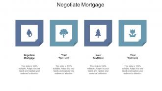 Negotiate mortgage ppt powerpoint presentation icon design templates cpb