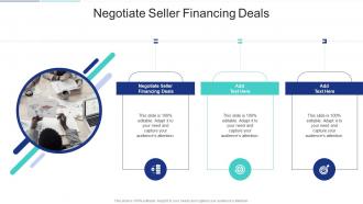 Negotiate Seller Financing Deals In Powerpoint And Google Slides Cpb