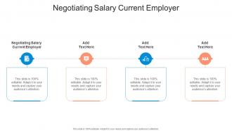 Negotiating Salary Current Employer In Powerpoint And Google Slides Cpb