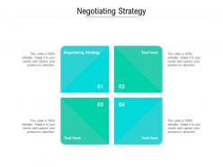Negotiating strategy ppt powerpoint presentation gallery slide portrait cpb