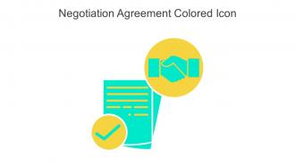 Negotiation Agreement Colored Icon In Powerpoint Pptx Png And Editable Eps Format