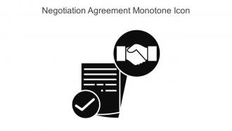 Negotiation Agreement Monotone Icon In Powerpoint Pptx Png And Editable Eps Format