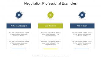 Negotiation Professional Examples In Powerpoint And Google Slides Cpb