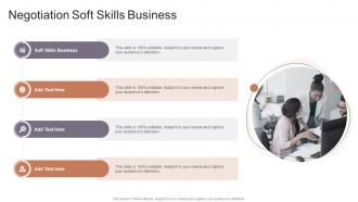 Negotiation Soft Skills Business In Powerpoint And Google Slides Cpb