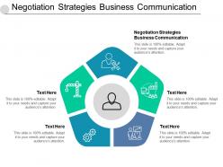 Negotiation strategies business communication ppt powerpoint presentation professional files cpb