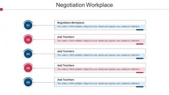 Negotiation Workplace In Powerpoint And Google Slides Cpb