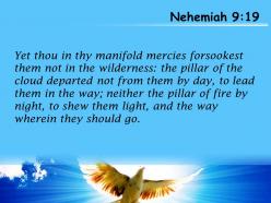 Nehemiah 9 19 your great compassion powerpoint church sermon