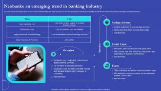 NEO Banks For Digital Funds Neobanks An Emerging Trend In Banking Industry Fin SS V